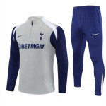 Tottenham Hotspur Training Sweatshirts Viertelreißverschluss 2025-26 Graue Tottenham Hotspur Training Sweatshirts Viertelreißverschluss 2025-26 Graue